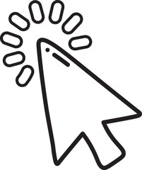 click pointer icon