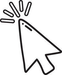 click pointer icon