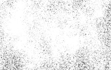 Monochrome particles abstract texture.Overlay illustration over any design to create grungy vintage effect and depth.
