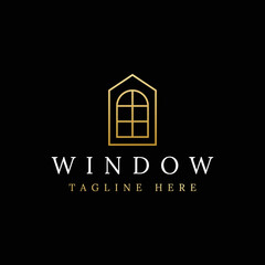 luxury window logo design