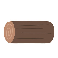 Wood Log Cartoon Decoration