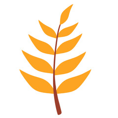 Autumn and Fall Leaf Branch Decoration