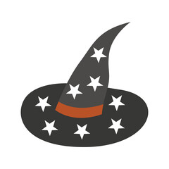 Collection of vector magic fairy tale elements, icons and illustrations. Hat