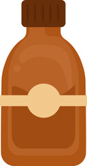 Bottle with spices. Vector illustration