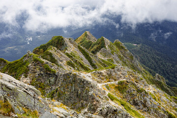 mountain in the mountains