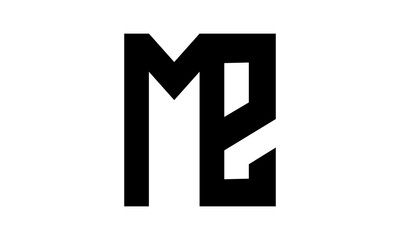 ME logo letter alphabet