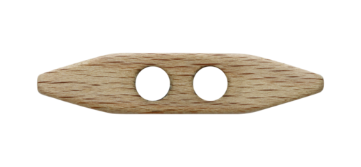 Detail of the old and used button isolated on transparent background