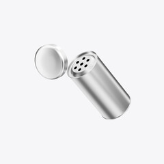 Spices Tin Mockup. 3D render