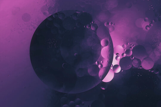 abstract purple background with circles

