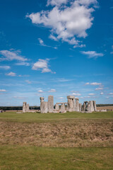 Fototapeta na wymiar The wonderful famous historical landmark, the Stonehenge, United Kingdom