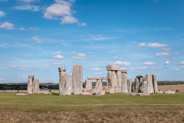 The wonderful famous historical landmark, the Stonehenge, United Kingdom