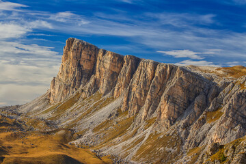 The Dolomites also known as the Dolomite Mountains, Dolomite Alps or Dolomitic Alps, are a mountain range located in northeastern Italy.