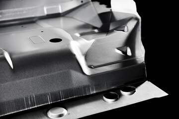 Stainless steel plate produced in-house