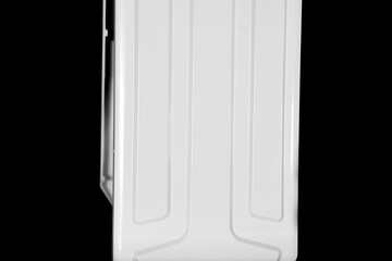 white stainless steel plate