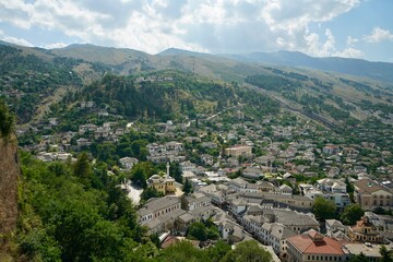 Fototapeta na wymiar Gjirokaster Albania 2022 July 