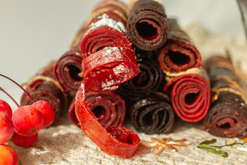 Пастила ручной работы  из ранеток декоративного сорта