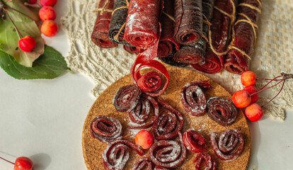 Пастила ручной работы  из ранеток декоративного сорта