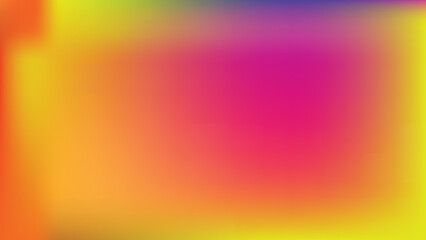 abstract blurred gradient yellow orange and purple background vector illustration
