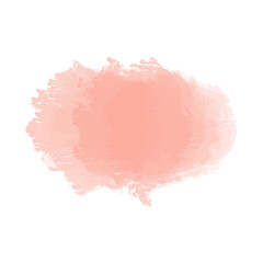 Vector Soft Pink watercolor background for your design.