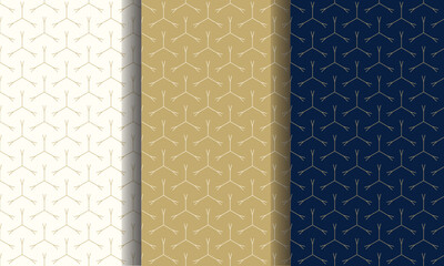 Luxury pattern seamless background for premium brand. Vector illustration.