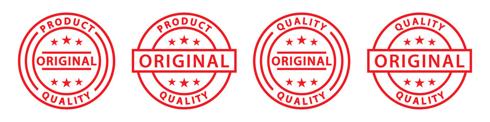 Original product label icon. Original quality emblem icon, vector illustration