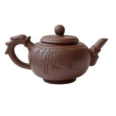 Clay Chinese teapot.