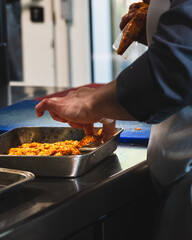 cuisine de restaurant