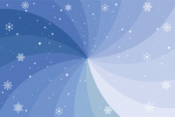 Fototapeta na wymiar Purple winter banner with snowflakes. Vector illustration.