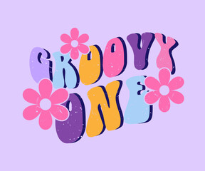 groovy one t shirt design