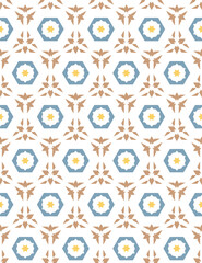 Geometric pattern. Seamless vector background. Ethnic graphic design.