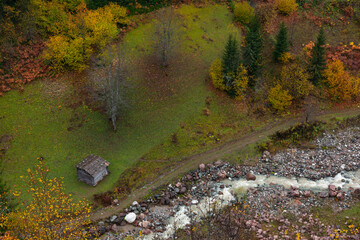 Savsat in the Autumn Season Photo, Savsat Artvin, Turkey