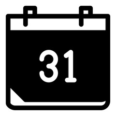 end of month icon illustration