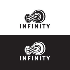  Infinity Vector Logo Template Illustration Design.
