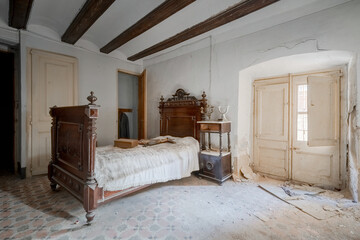 interior of a bedroom