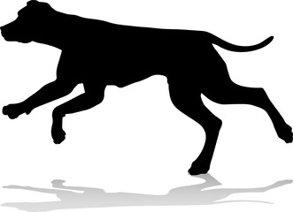 Dog Silhouette Pet Animal