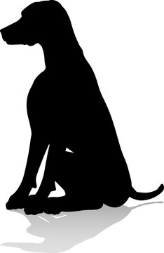 recommend clip art: Dog Silhouette Pet Animal