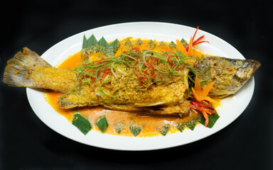 Tasty food isolation background
