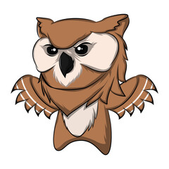 owl vector illustration