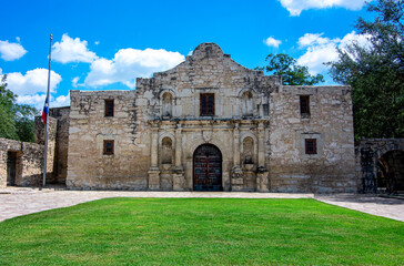 Fototapeta na wymiar The Alamo in San Antonio Texas