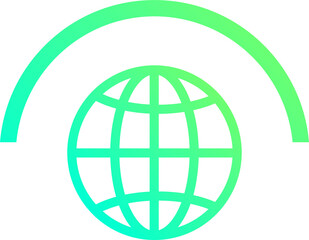 Globe ui icon 