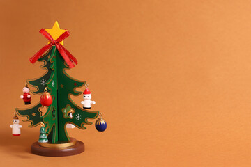 Mini Christmas tree, New Year decoration