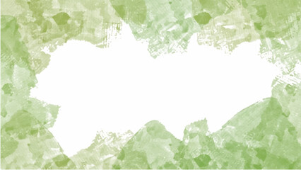 Fototapeta premium Green watercolor background for textures backgrounds and web banners design