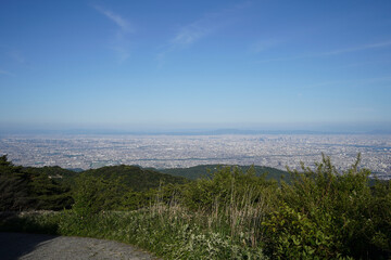 六甲山頂からの展望