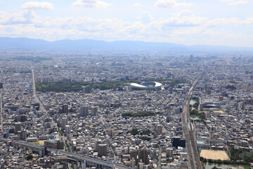 長居公園とヤンマースタジアム長居