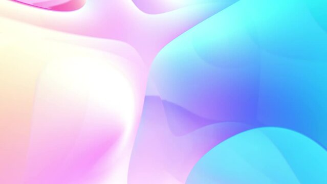 slow motion abstract animation in holographic colours, animated wallpaper, 4K live background