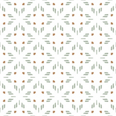 Fototapeta premium Geometric pattern. Seamless vector background. Ethnic graphic design.