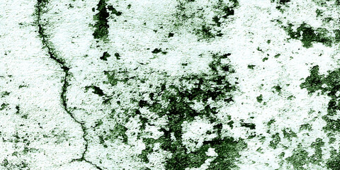 green painted grunge old wall texture background.