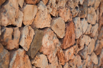 Steinmauer mediterran