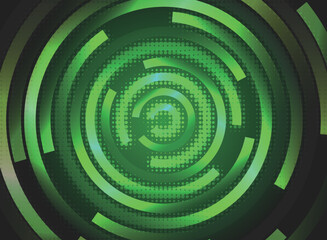 デジタルサイバー的なベクターの背景イラスト