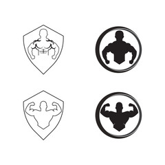 fitness vector icon